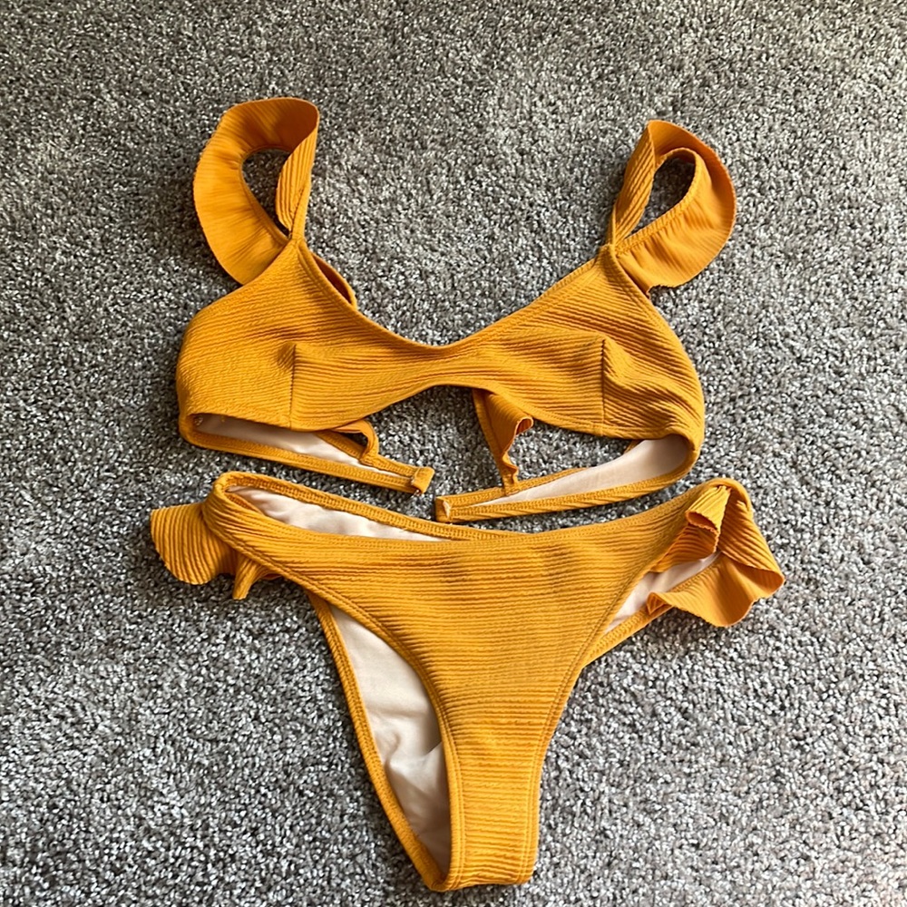 4 used zaful billabong bikini lot